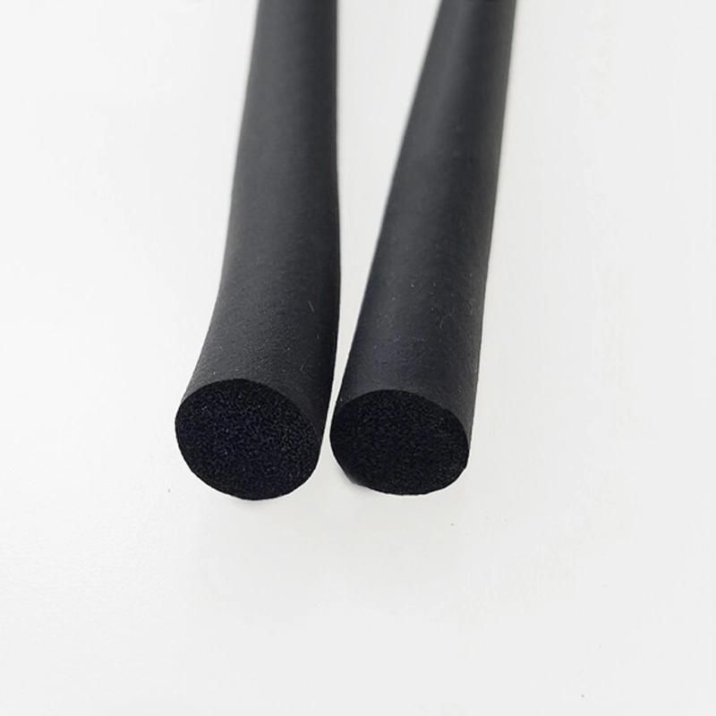 EPDM Rubber Extruded Round Shape Sealing Strip