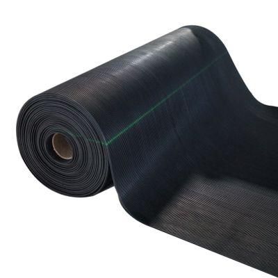 Fine Ribbed Rubber Sheet, Corrugated Rubber Matting, Rubber Rolls for Flooring