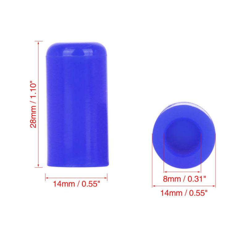 Clear Color Rubber Masking Silicone Caps for Studs