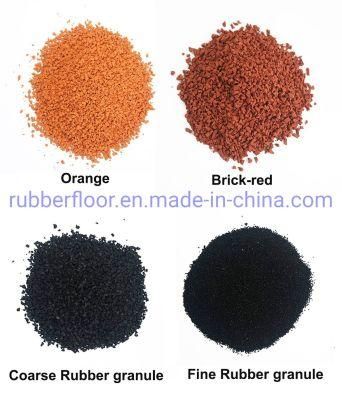 EPDM Rubber Flooring Tiles for Home Gym and Warehouse