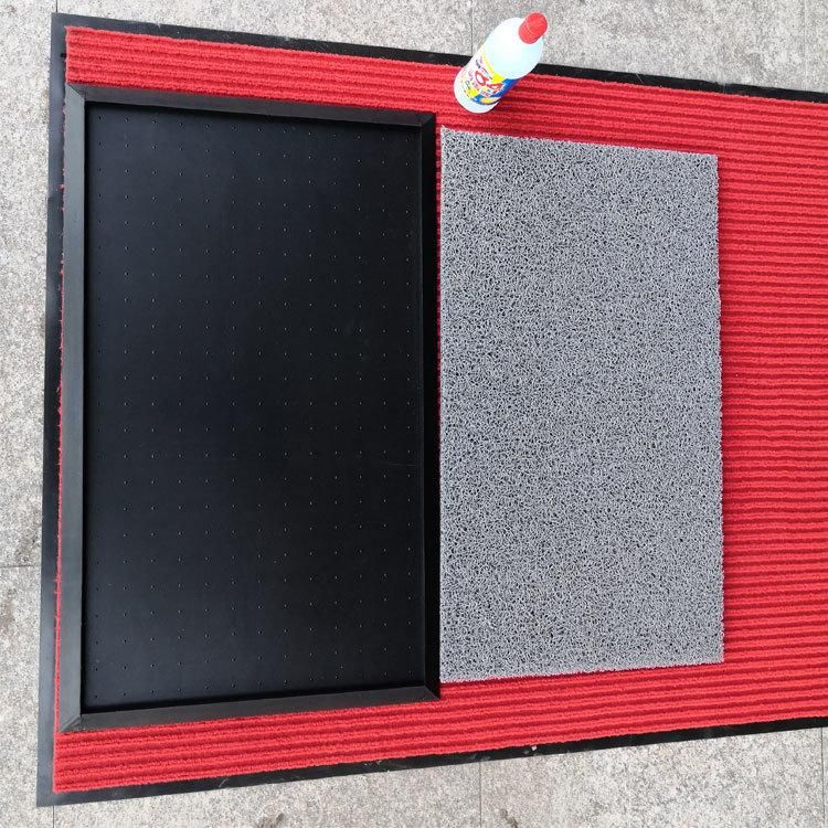 Factory Custom Rubber Anti Bacteria Footbath Shoe Disinfectant Foot Sanitizer Mat