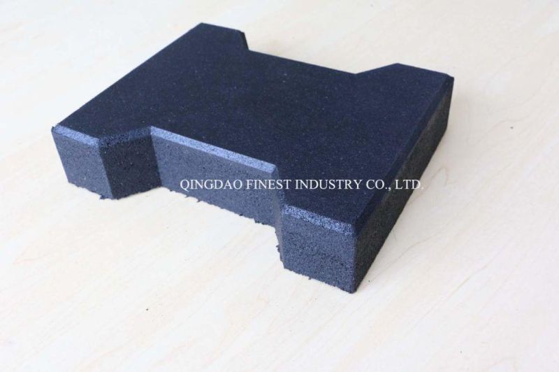 Rubber Paver/I Brick Paver/Dog Bone Paver/Walkway Rubber Brick Rubber Mat