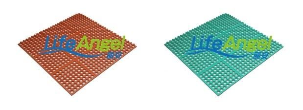 Oil Resistance Interlocking Kitchen Drainage Rubber Mat
