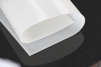 High Quality 0.1-50mm Thickness High Temperature Resist Transparent White Silicone Rubber Sheet, Silicone Sheet, Silicone Film