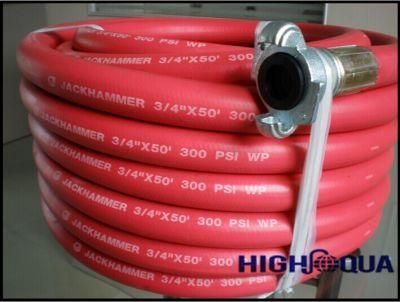 Smooth Surface Rubber Jackhammer Hose Assembly