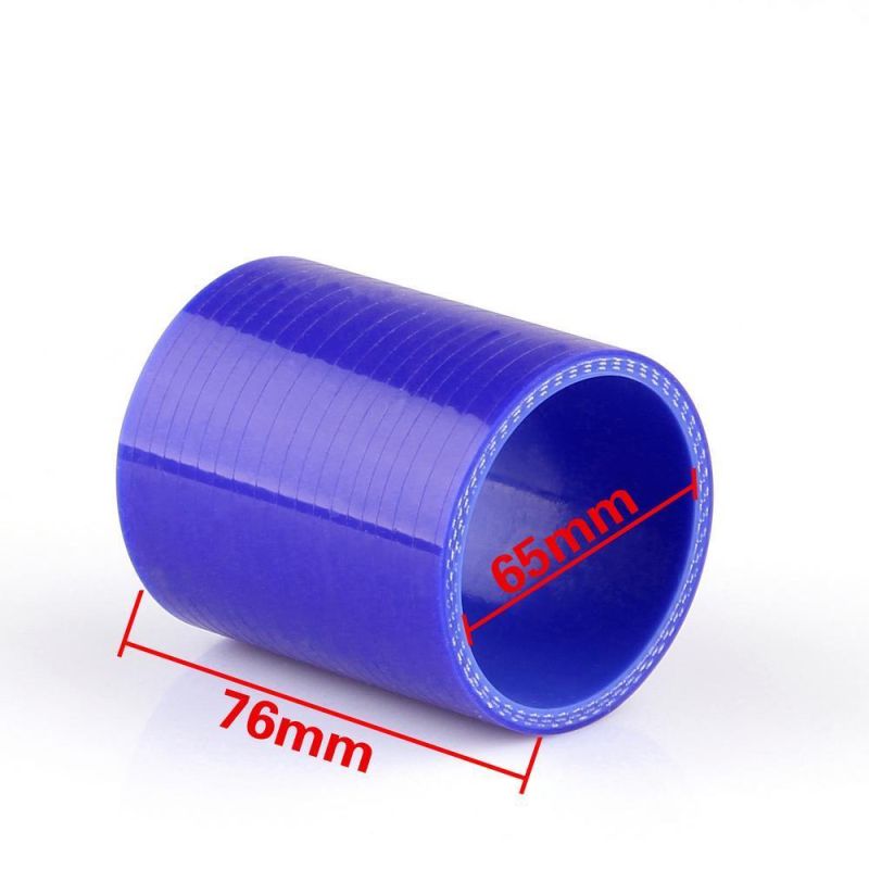 Black Blue Red Color Staight Silicone Hoses