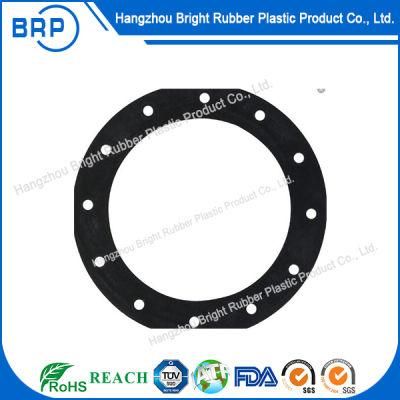 Rubber Gaskets &amp; Seals Black Neoprene Blend Flange Gasket