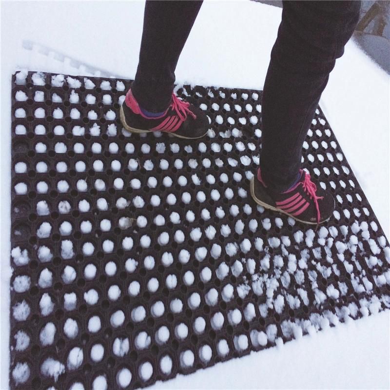 Waterproof Antifatigue Kitchen Bar Floor Mat with Beveled Edge for Hardwood Floors