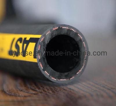 High Pressure 300psi Abrasion Industrial Flexible Rubber Sandblast Hose 32mm