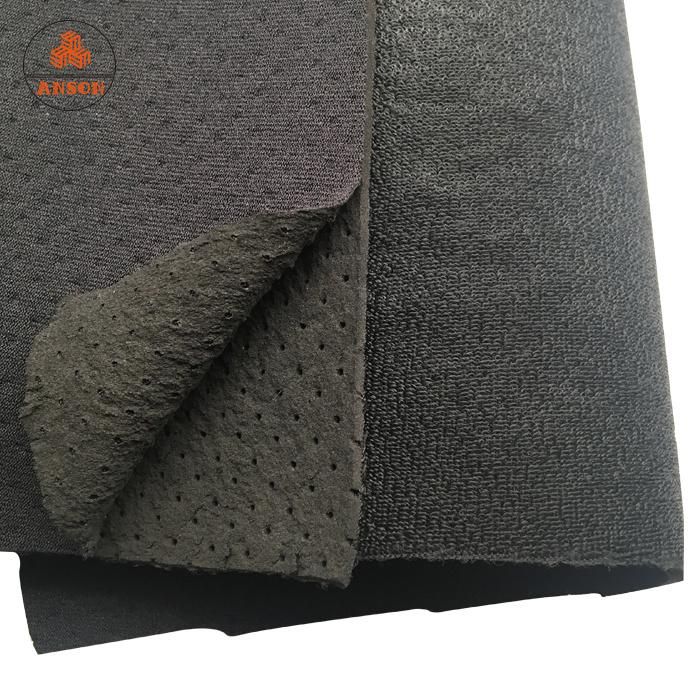 3.5mm Breathable Black Nylon Loop Terry Fabrics Neoprene for Orthopedic