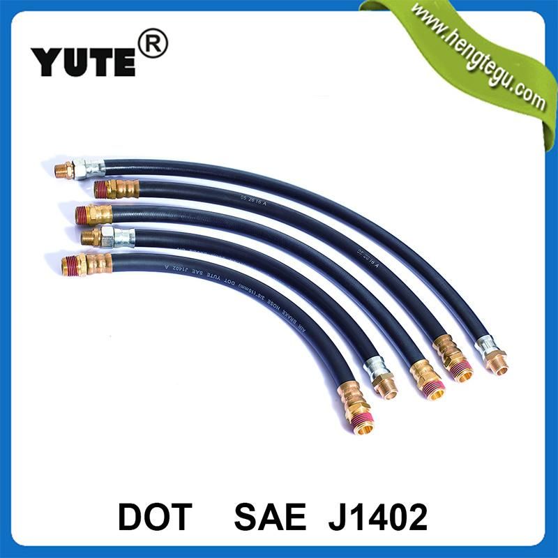 3/8" DOT Approved Flexible Heat Resistant Red Air Brake Hose