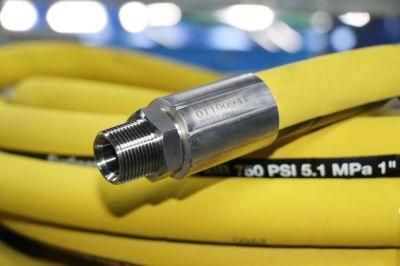 Food/FDA Grade Rubber Hose Industrial Rubber Hose High Pressure for Water/Plant Oil Transfer