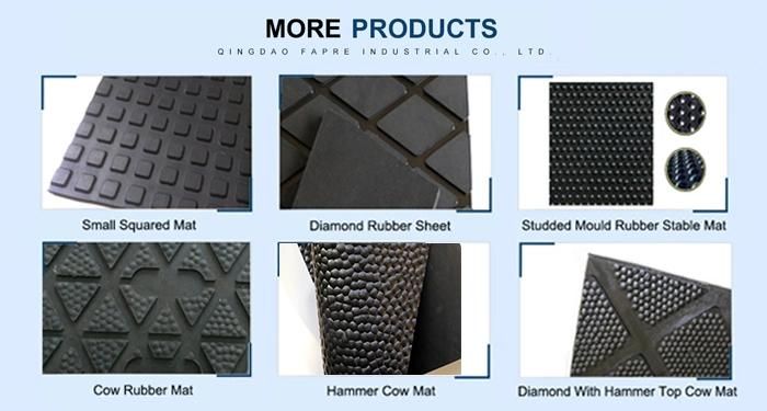Wear-Resistant Rubber Sheet EVA Foam Cow Horse Mattress