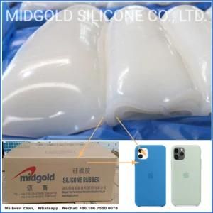Low Price Vmq Silicone Rubber Base with Durometer Hardness 40 Shore a