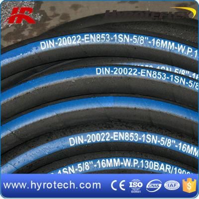 Factory Price One Wire Braided Hydraulic Hose DIN En 853 1sn