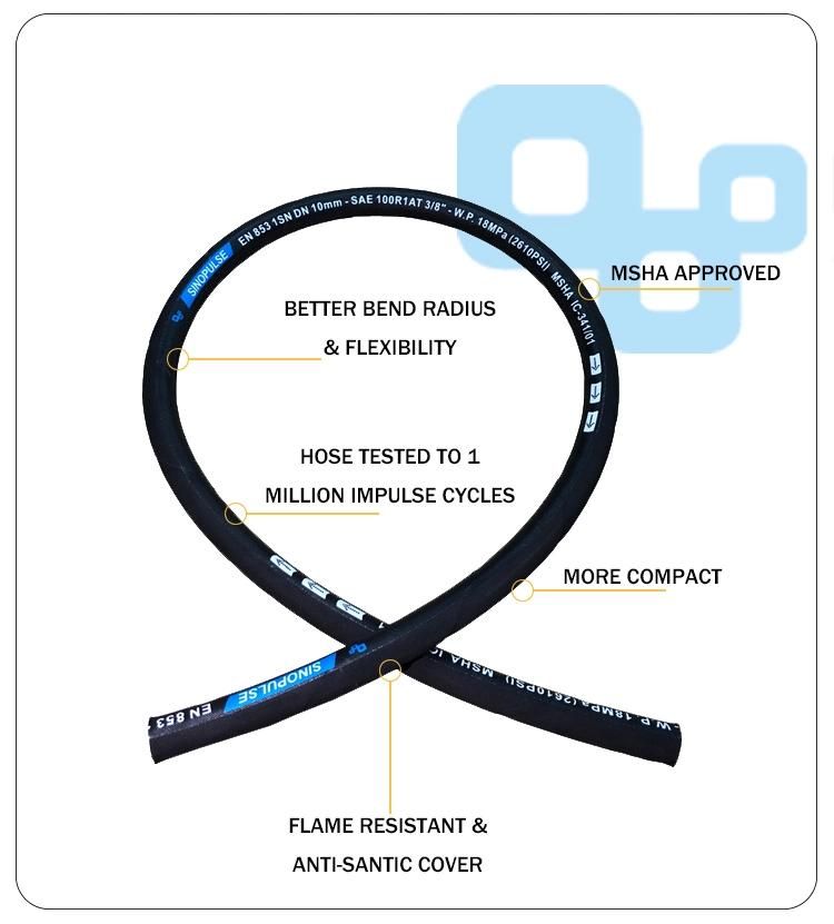 China Hydraulic Hose Factory En857 1sc