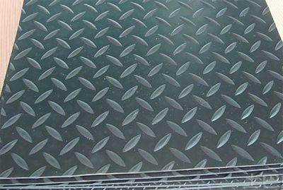 SBR EPDM NBR Silicone Neoprene Cr Anti-Slip Coin Diamond Rubber Sheet