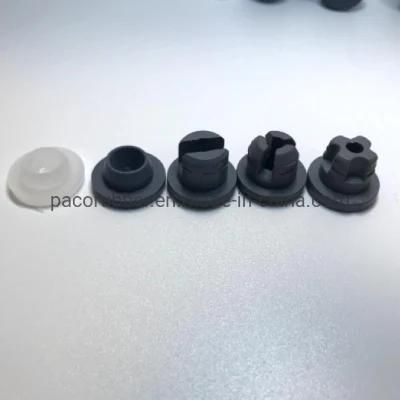 Chlorobutyl Bromobutyl Pharmaceutical Butyl Medical Rubber Stopper for Pharm Vials with Different Sizes