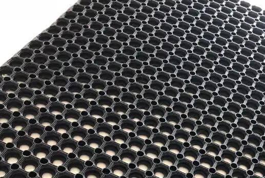Grass Grid Playground Lawn Grating Rubber Hollow Mat