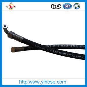 China Manufacture En853 1sn High Pressure Wire Braided Hose