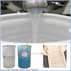 China Silicon Rubber Ink Material Liquid Silicone for Clothing Fabric Embossing Coating