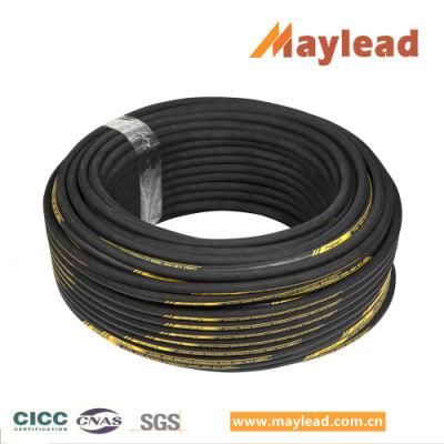 Grass Cutter High Pressure High Impulse One Wire Braid SBR Hydraulic Rubber Hoses