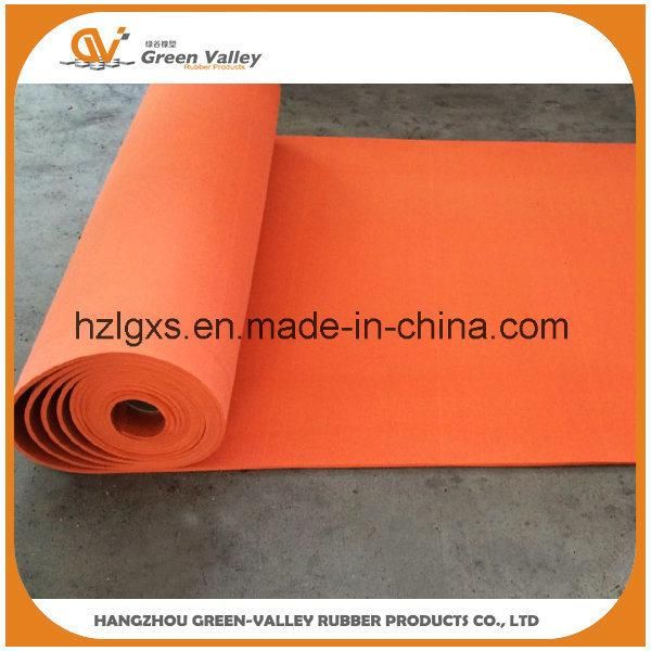 Anti-Slip 1.2m Width Rubber Floor Rolls Rubber Mats for Gym