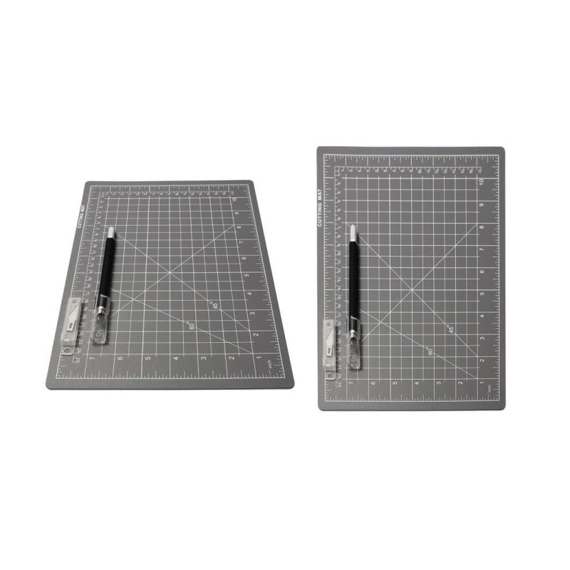 28032 3 Layers PVC Self Healing Square Cricut Cutting Mat with Knife for Craft