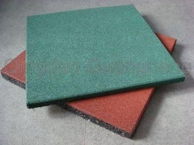 Fitness Equipment Rubber Mat, Gym Rubber Flooring Mat, Kindergarten Rubber Mat