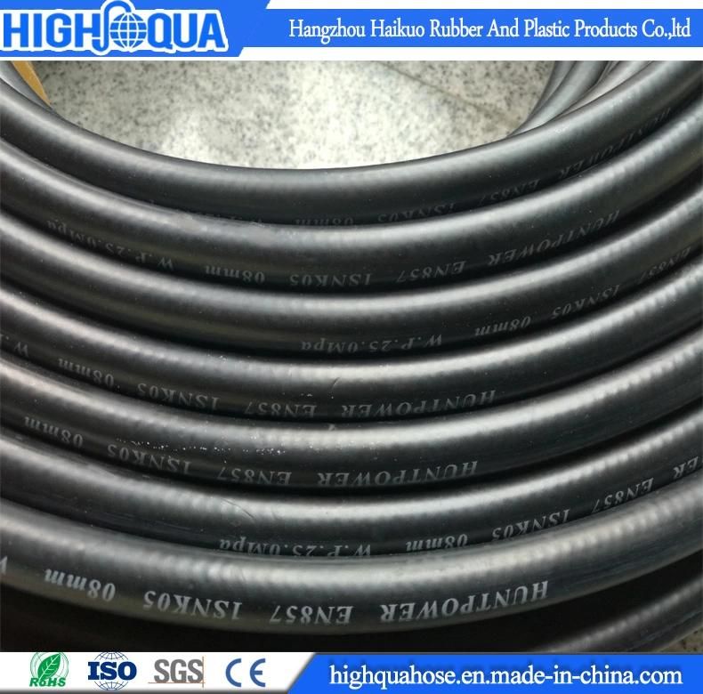 Low Pressure Textile Reinforced DIN/En 854 1te Rubber Hydraulic Hose