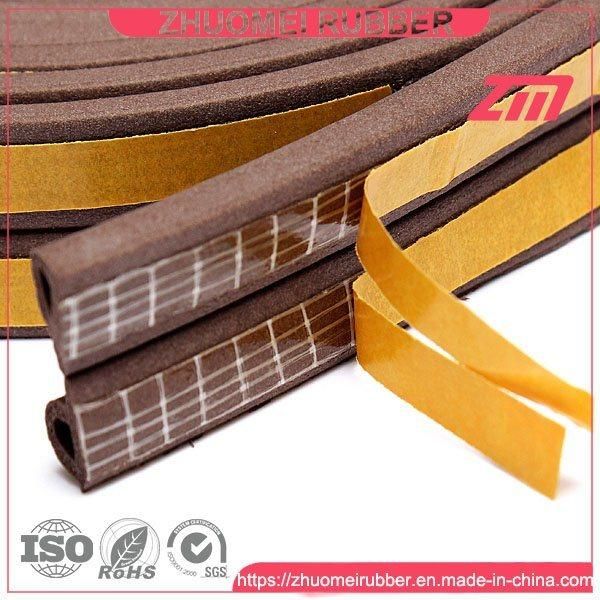 Self Adhesive EPDM Rubber Foam Seal for Wooden Door