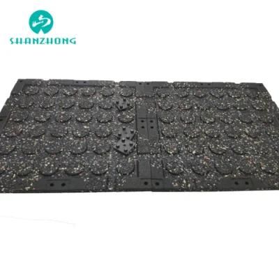 The Small Sample Is Free Gym Mat Tile High -Density Anti-Slip High -Quality Easy to Drain Rubber Flooring Mats