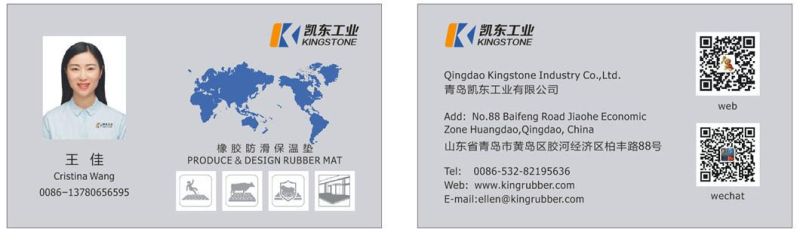 Oil Proof Heavy Duty Anti Slip Rubber Mat 3X5FT with Connectors