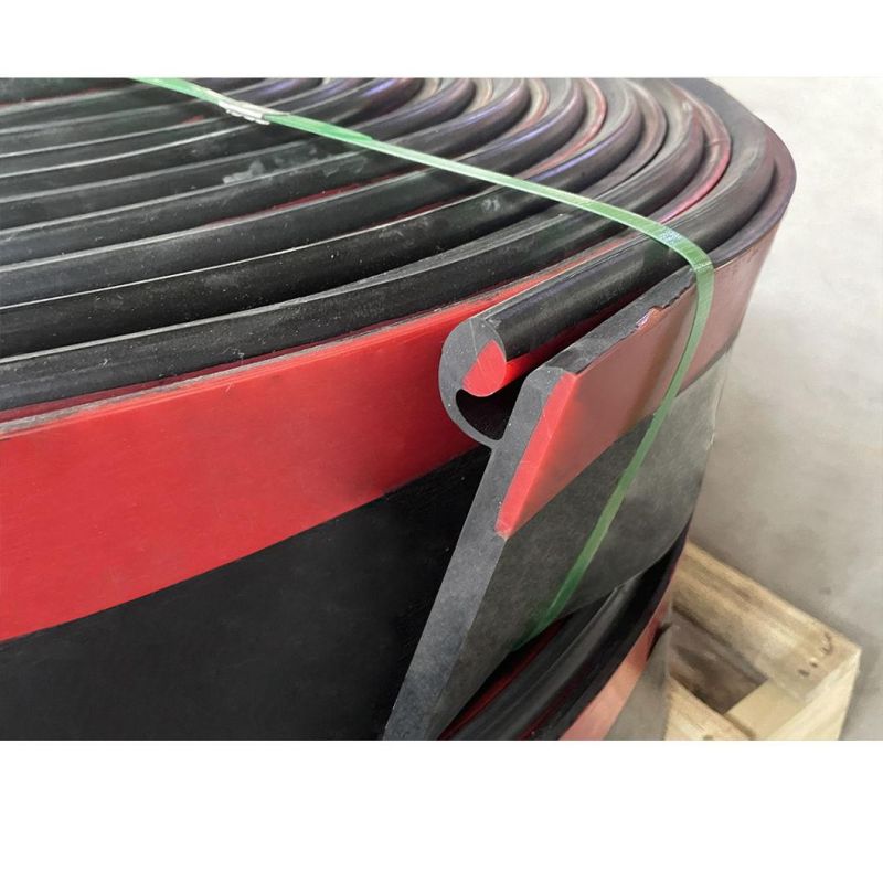 Conveyor Belt Dual Seal Skirt Board Rubber