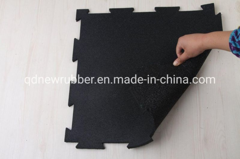 Puzzle Shape Rubber Gym Mats