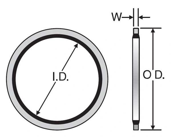 Rubber Metal Bonded Seal Washer Bonded Seal Bonded Seal Washer