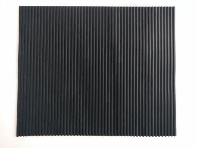 Anti Slip Fine Ribbed Rubber Floor Mat