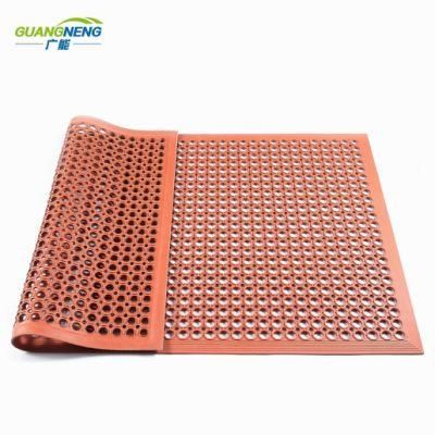 OEM Design Non Slip Oil-Resistance Anti-Slip Anti-Fatigue Rubber Mats