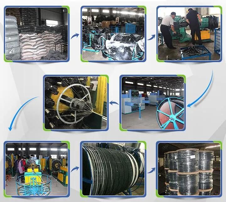 High Pressure Textile Braid Reinforced Rubber Air Tube Hose