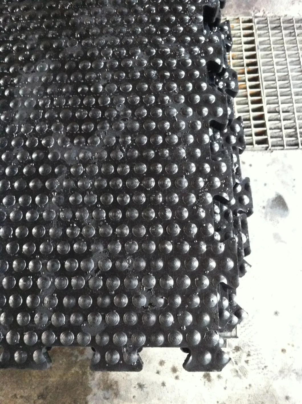 Black Color Cow Rubber Sheet, SBR Rubber Sheet, Round Button Rubber Sheet, Checker Rubber Sheet 2MPa-12MPa