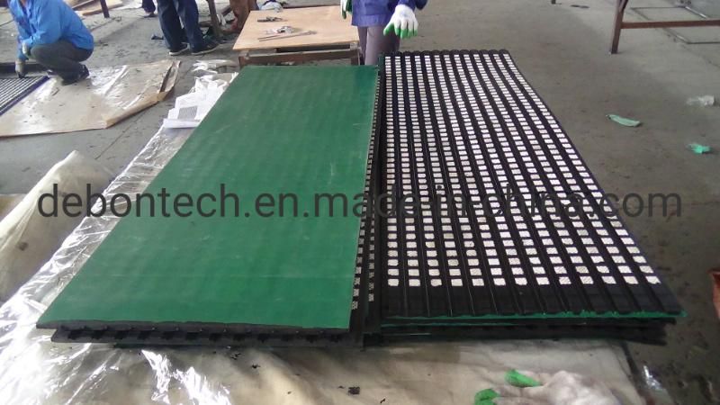 Rubber Lagging Drive Drum Pulley Hot Vulcanization Rubber Sheet for Pulley Lagging