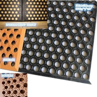 Decorative Kitchen Non-Slip Mats Rubber Antibacterial Floor Mat