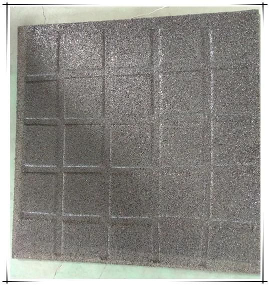 SBR Colorful Rubber Tile/Playground Rubber Tile/Outdoor Rubber Tile