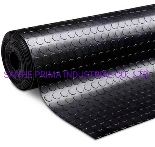 Wide Broad Ribbed Rubber Mat Thickness From 3mm to 12mm China Manufacturer
