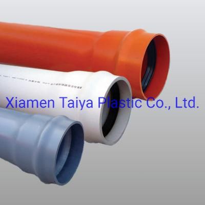 UPVC Pressure Pipe with Rubber Ring for Water
