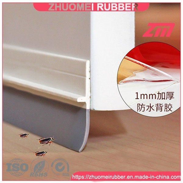 PVC Strong Adhesive Door Weather Stripping Door Under Seal