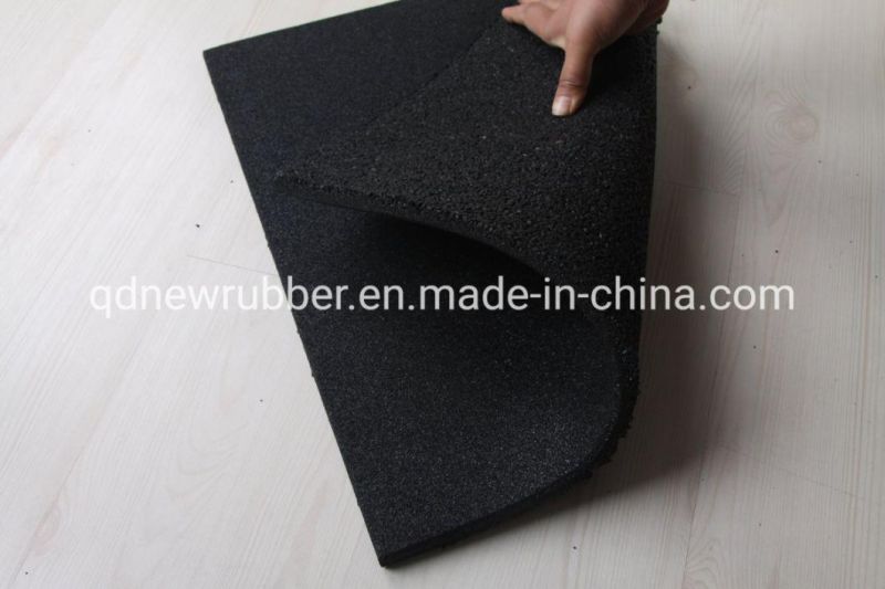 Professional Cheap Rubber Flooring for Gym/Fitness in Tile/Roll/Interlocking Mode