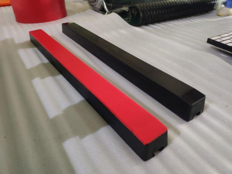 Conveyor Bumper Rubber Impact Bar Conveyor Impact Cradle