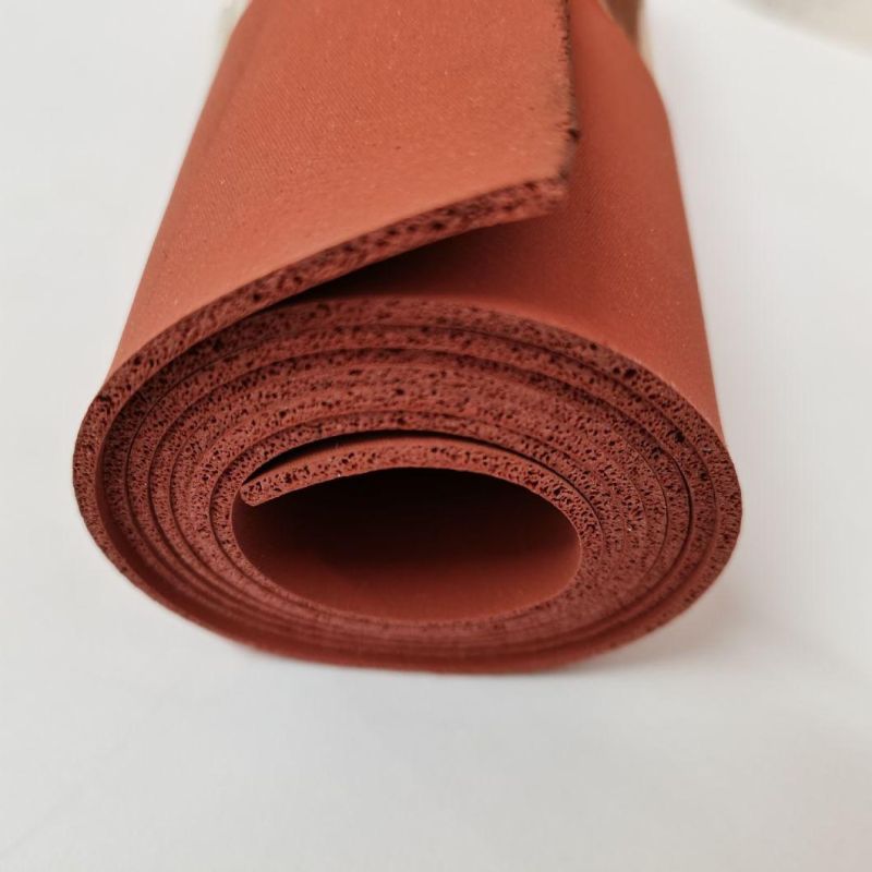 Flexible Silicone Foam Sponge Tube Closed Cell Foam Thermally Conductive Silicone for Gasket