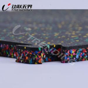 Non-Toxic Various Thickness Indoor Rubber Gym Flooring with Cheap Price
